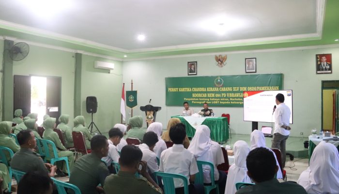 Tingkatkan Kesadaran Moral, Keluarga Besar Kodim 0826 Pamekasan Gelar Penyuluhan
