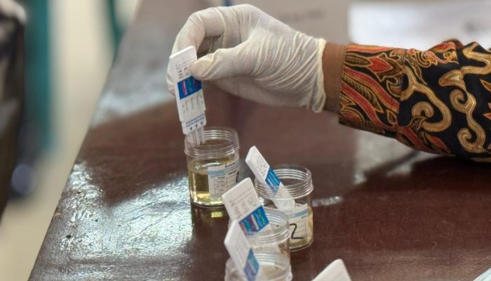 Warga Binaan Lapas Narkotika Pamekasan Lolos Tes Urine