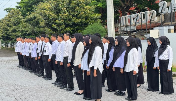Lapas Narkotika Pamekasan Sambut Puluhan Peserta Magang dan Kembalinya CASN Usai Latsarmil Komcad