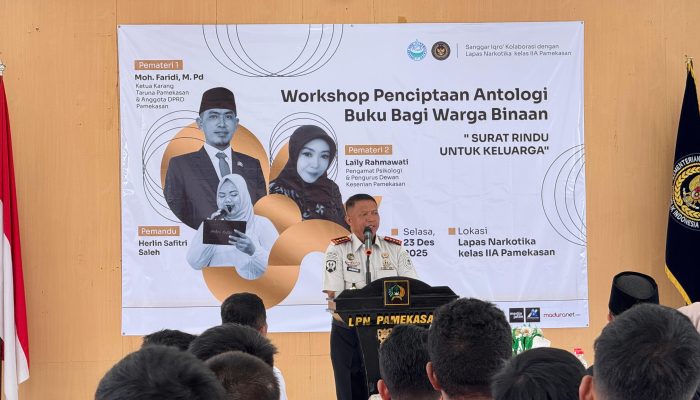 Warga Binaan Lapas Narkotika Pamekasan Ikuti Workshop