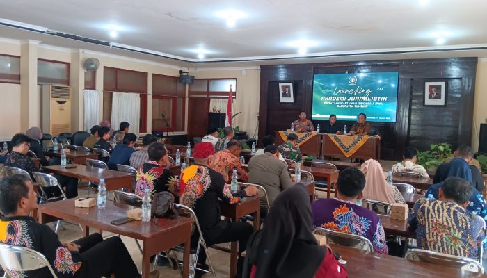 PWI Sumenep Launching Akademi Jurnalistik sebagai Ruang Edukasi Publik