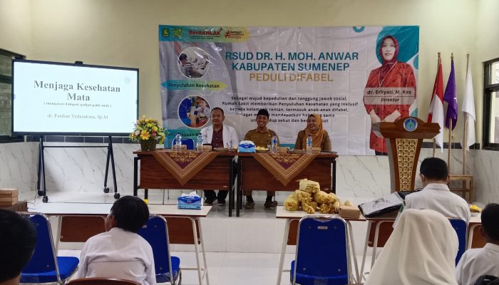 Peduli Difabel, RSUD Sumenep Lakukan Penyuluhan Gratis di SLB Saronggi