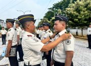 Belasan Pegawai Lapas Narkotika Terima Kenaikan Pangkat