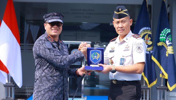 Lapas Narkotika Pamekasan Dukung BNNP dan Kanwil Ditjenpas Jatim