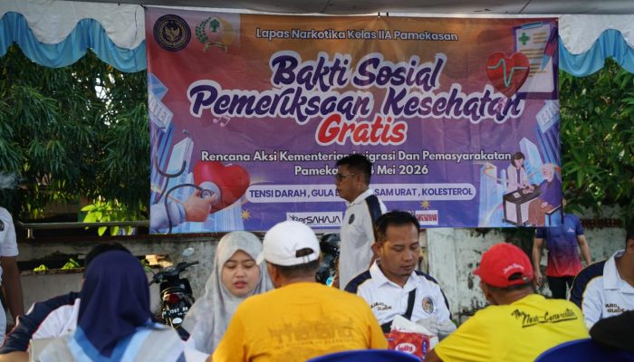 Lapas Narkotika Pamekasan Melaksanakan Pemeriksaan Gratis