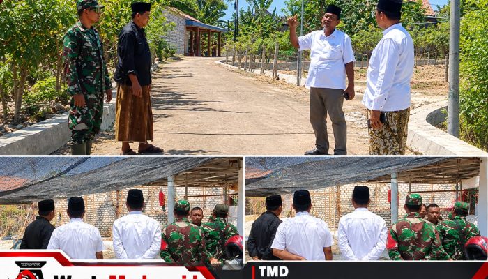 Sinergi TNI dan Pemkab Pamekasan, Progres TMMD ke-130 di Desa Jarin Terus Dikebut