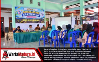 Keluarga Sehat Jadi Fondasi Masa Depan, TMMD ke-130 Pamekasan Edukasi Warga Jarin Soal KB dan Kesehatan